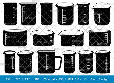 Beaker SVG, Beaker Silhouette, Chemistry Svg, Science Svg, Chemistry Tools Svg, Lab Equipment Svg, Chemistry Beaker Svg, Beaker Bundle SVG ETC Craft 