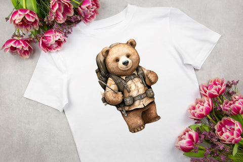 Bear Adventures Sublimation Clipart Bundle Sublimation Regulrcrative 