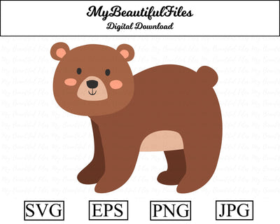 bear - Animal SVG MyBeautifulFiles 
