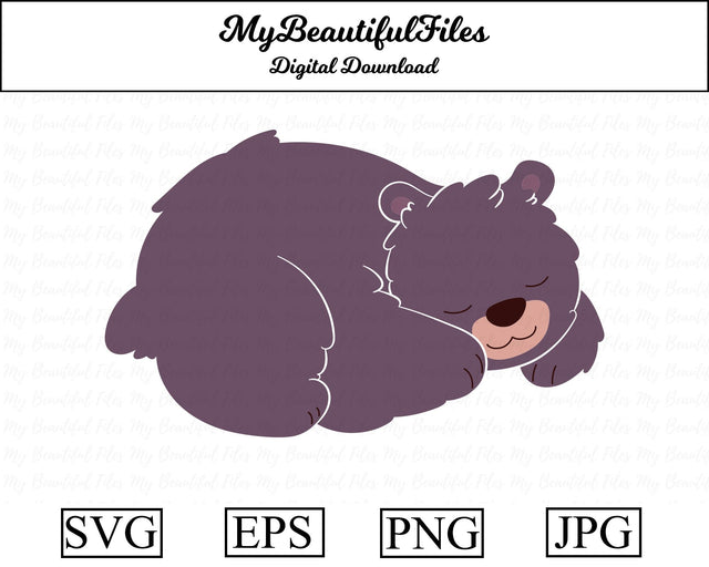 Bear - Animal SVG MyBeautifulFiles 