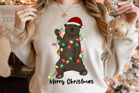Bear Christmas Sublimation Sublimation LAM HOANG THUY 