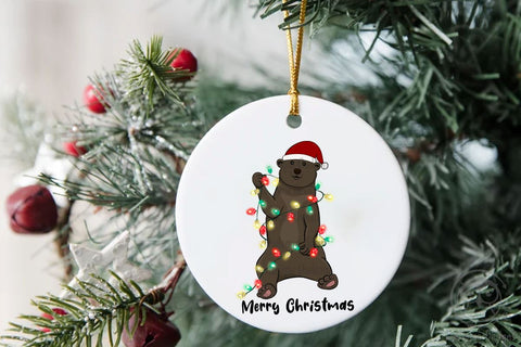 Bear Christmas Sublimation Sublimation LAM HOANG THUY 