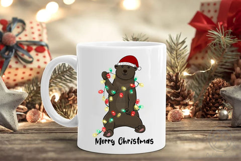Bear Christmas Sublimation Sublimation LAM HOANG THUY 