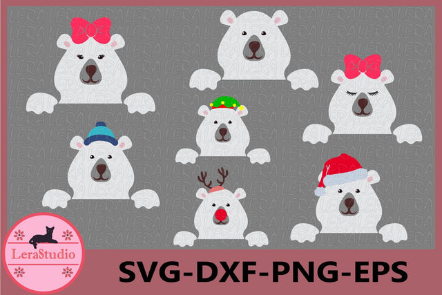 Bear Christmas Svg SVG Lerastudio 
