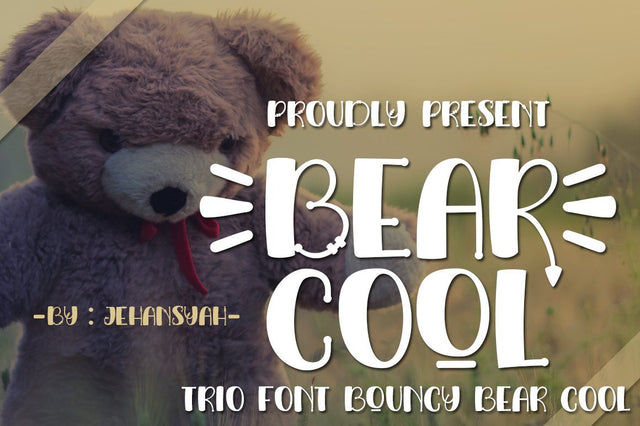 Bear Cool Font JH-CreativeFont 
