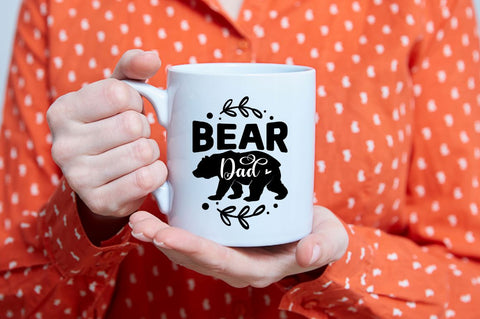 Bear dad SVG SVG Regulrcrative 