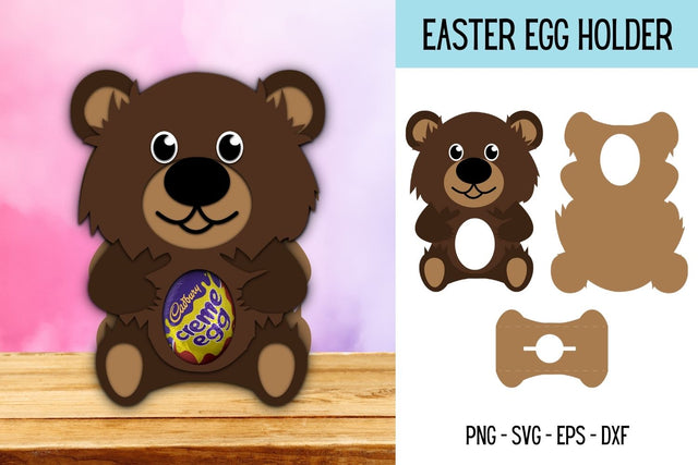 Bear Egg Holder SVG SVG SvgOcean 