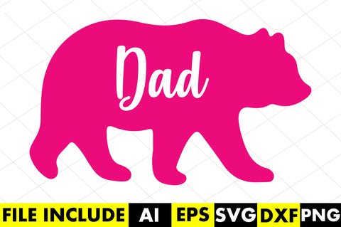 Bear Family Svg Bundle SVG Rupkotha 