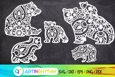 bear mandala svg bundle SVG Artinrhythm shop 