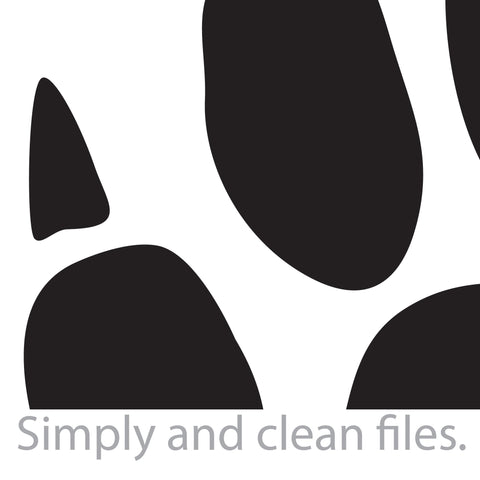 Bear paw print (Grizzly claw footprint) SVG TribaliumArtSF 