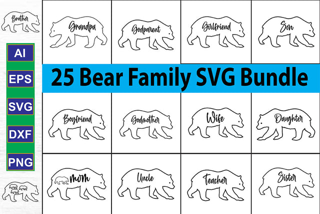 Bear SVG Bundle SVG orpitasn 
