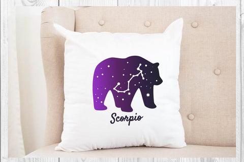 Bear Zodiac Astrological, Bear clip art SVG dadan_pm 