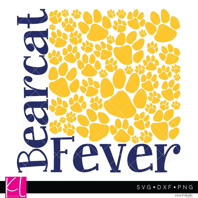 Bearcat Fever SVG Kelly Lollar Designs 