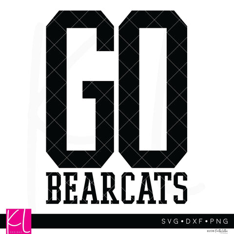 Bearcats Spirit Bundle SVG Kelly Lollar Designs 