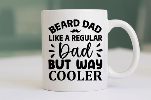 Beard dad like a regular dad but SVG SVG Regulrcrative 