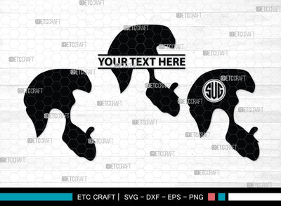 Beard Monogram, Beard Silhouette, Beard SVG, Long Beard Svg, Moustache Svg, Fashion Svg, SB00182 SVG ETC Craft 