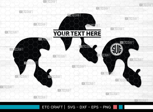 Beard Monogram, Beard Silhouette, Beard SVG, Long Beard Svg, Moustache Svg, Fashion Svg, SB00182 SVG ETC Craft 