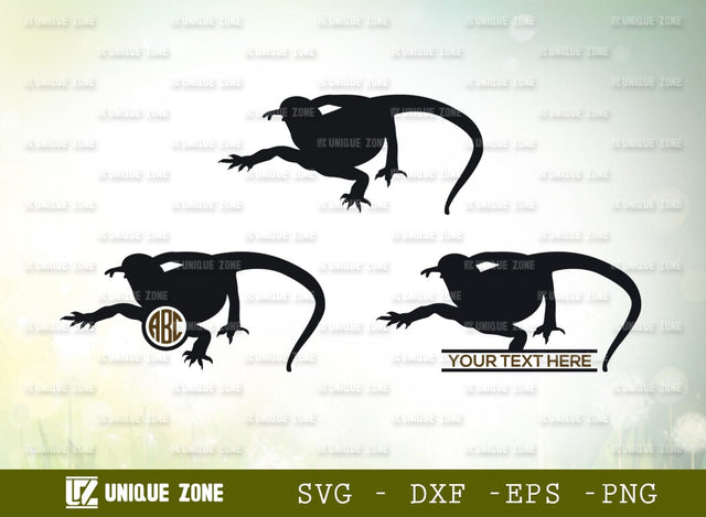 Bearded Dragon Monogram SVG Cut File, Bearded Svg, Dragon Svg, Reptile Svg, Lizard Svg, Animal Svg, Beardie Mom Svg, Beardy Lover Svg, SVG Unique Zone 