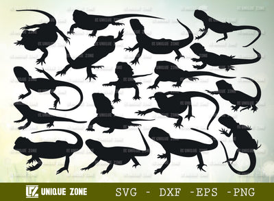 Bearded Dragon SVG Bundle, Bearded Svg, Dragon Svg, Reptile Svg, Lizard Svg, Animal Svg, Beardie Mom Svg, Beardy Lover Svg, SVG Unique Zone 