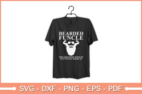 Bearded Funcle Funny Svg Design SVG artprintfile 