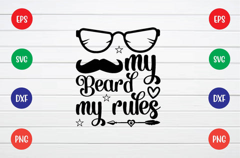 beards svg design bundle SVG sk.swapon Roy 