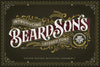Beardsons - Layered Font - So Fontsy