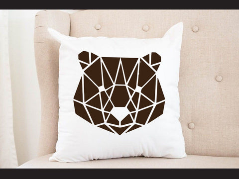 Bears Head Geomatical Svg Sublimation Johan Ru designs 