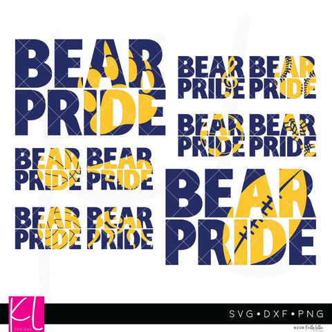 Bears Spirit Bundle SVG Kelly Lollar Designs