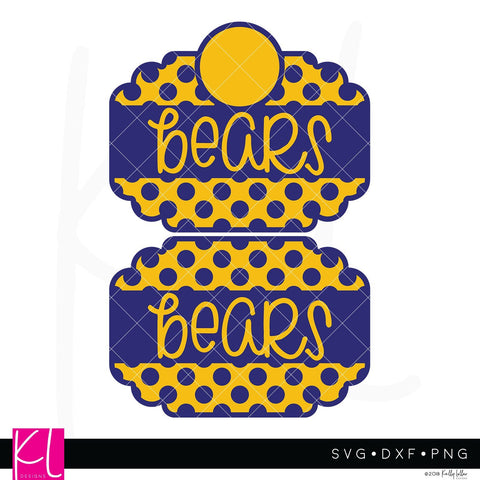 Bears Spirit Bundle SVG Kelly Lollar Designs