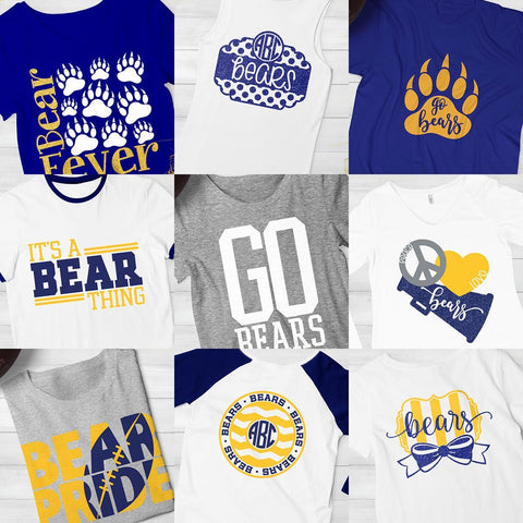 Bears Spirit Bundle SVG Kelly Lollar Designs