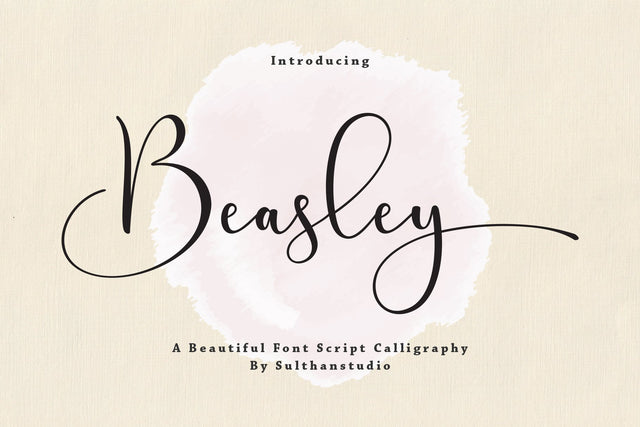 Beasley Font Sulthan studio 