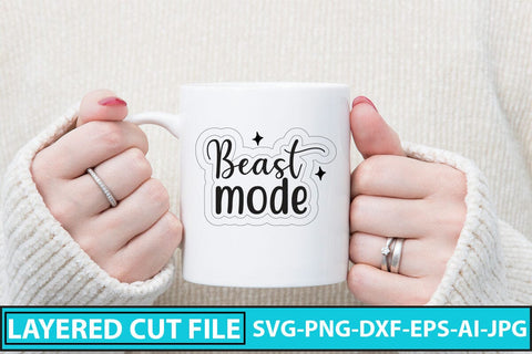 Beast Mode SVG Cut File SVG Syaman 