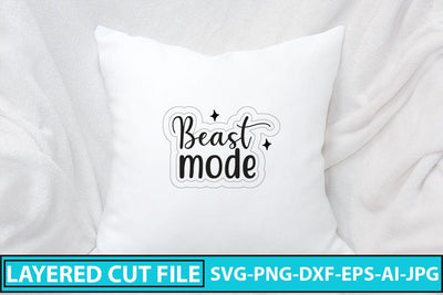Beast Mode SVG Cut File SVG Syaman 