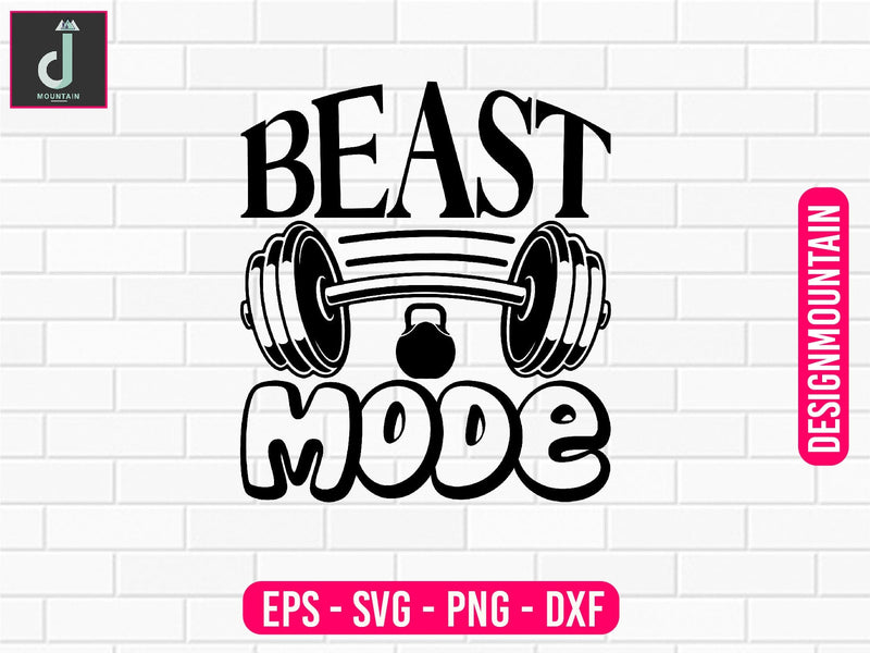 beast mode Svg design SVG Alihossainbd 