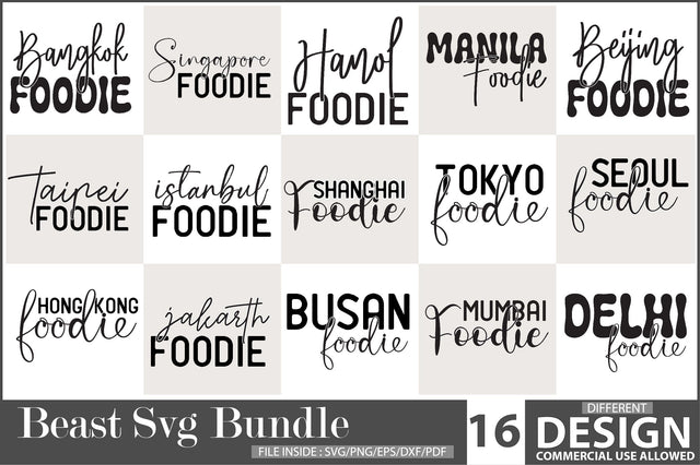 Beast Svg Bundle SVG Creativeart88 