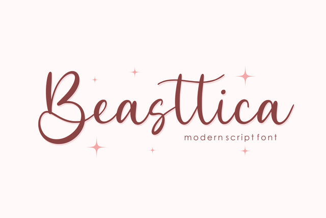 Beasttica Font Qwrtype Foundry 