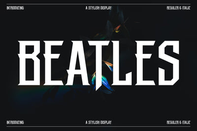 BEATLES Typeface Font Storytype Studio 