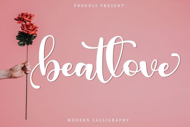 Beatlove Font Sakha Design Studio 