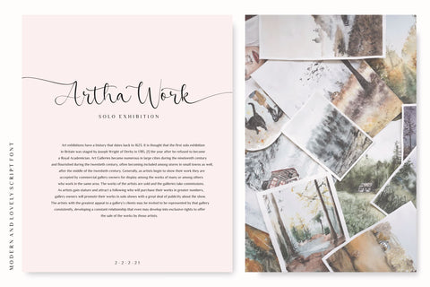 Beatrica Modern And Lovely Script Font Font Balpirick 