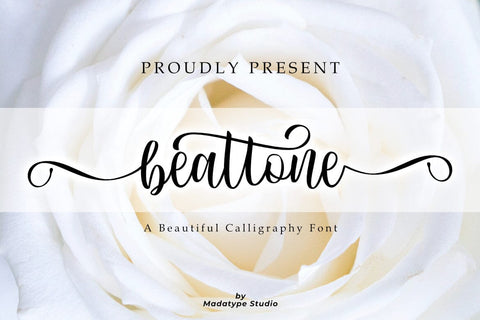 Beattone Font Madatype Studio 