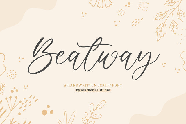 Beatways Font Aestherica Studio 