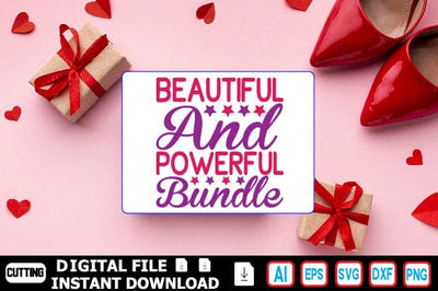 Beautiful and Powerful Bundle SVG Craftlabsvg24 