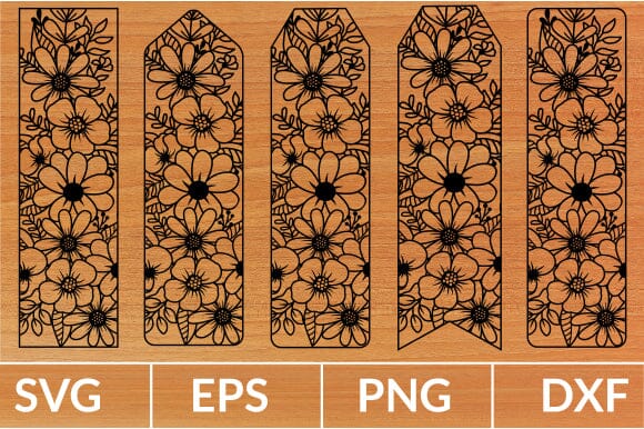 beautiful bookmark laser-cut SVG bundle SVG buydesign 