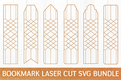 beautiful bookmark laser-cut SVG bundle SVG buydesign 