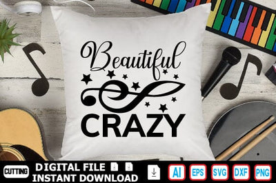 Beautiful Crazy SVG Craftlabsvg24 