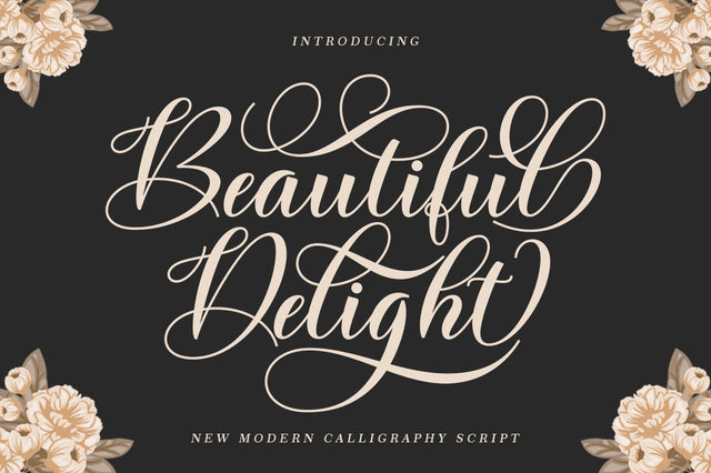 Beautiful Delight Font IRF Lab Studio 