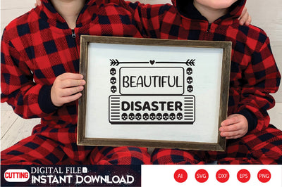 Beautiful Disaster SVG CraftlabSvg29 