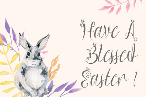 Beautiful Easter Font Prasetya Letter 