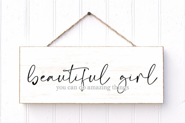Beautiful Girl You Can Do Amazing Things SVG SVG So Fontsy Design Shop 