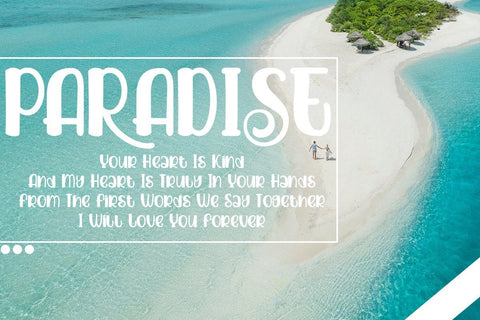 Beautiful Place Font JH-CreativeFont 